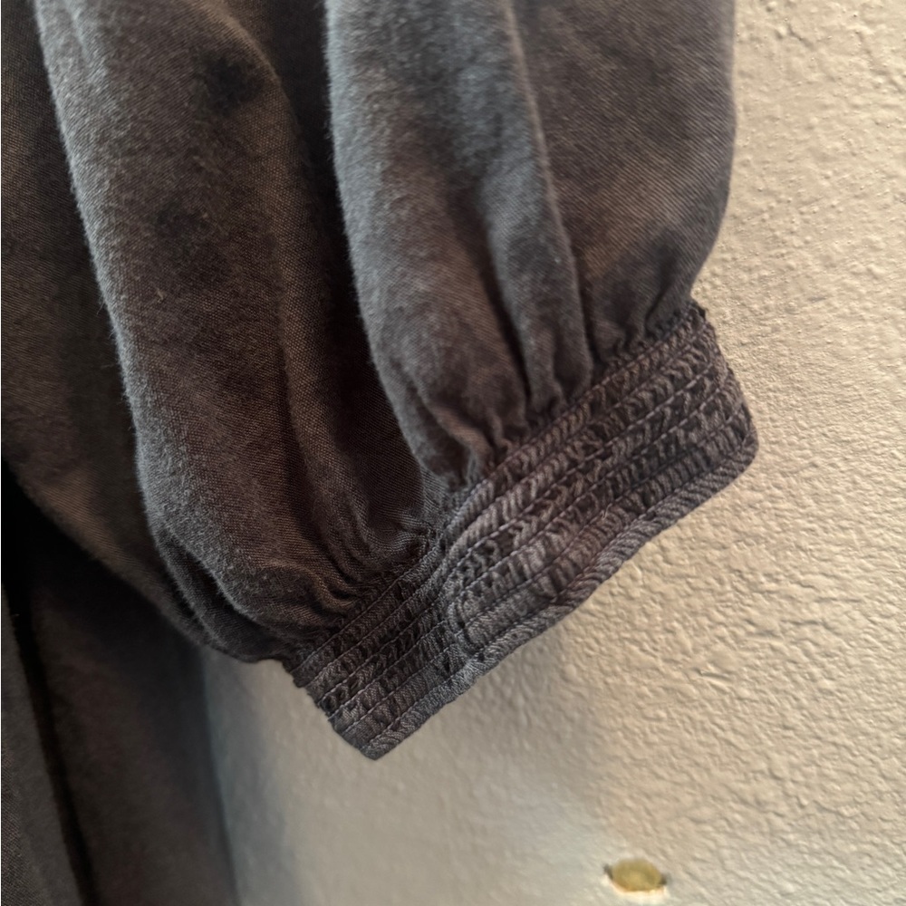 Old Navy Puff Sleeve Embroidered Mini Swing Dress - Picture 6 of 8